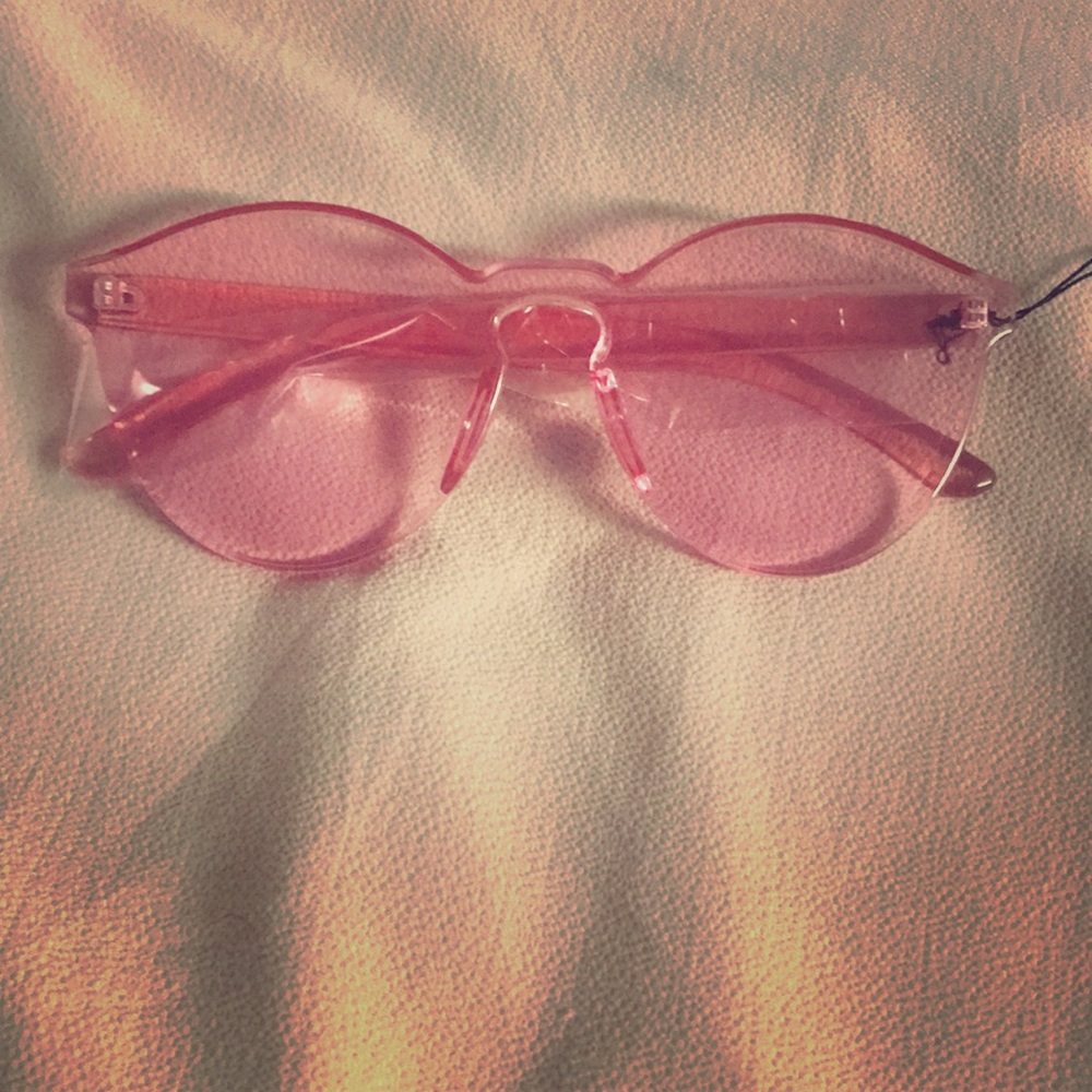 Pink glasses